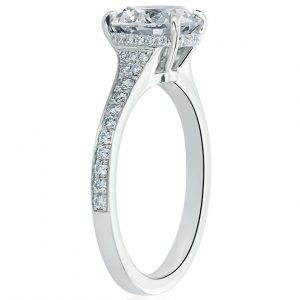 Forevermark Round Diamond Engagement Ring Setting