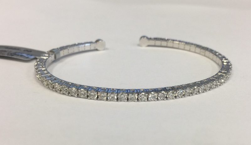 2.60CT Diamond Cuff Bracelet