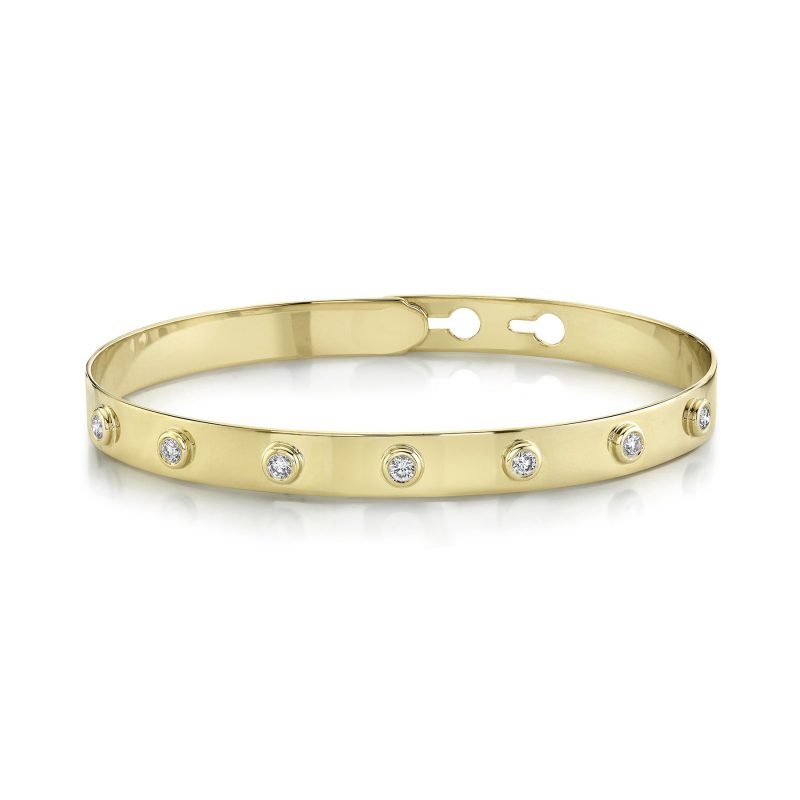 Bailey's Club Collection Bezel-Set Diamond Bracelet