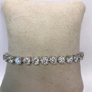 14.60CT Round Brilliant Diamond Bracelet BRACELET Bailey's Fine Jewelry