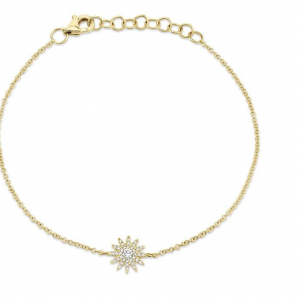 Bailey’s Icon Collection Sunburst Bracelet in 14k Yellow Gold BRACELET Bailey's Fine Jewelry