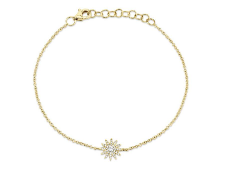 Bailey's Icon Collection Sunburst Bracelet in 14k Yellow Gold