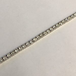 12.10CT Diamond Tennis Bracelet in 18kt White Gold BRACELET Bailey's Fine Jewelry
