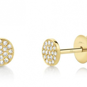 Diamond Pave Stud Earrings EARRING Bailey's Fine Jewelry