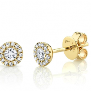 Bailey’s Icon Collection Diamond Halo Stud Earrings EARRING Bailey's Fine Jewelry