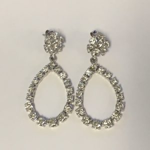 Open Teardop Diamond Earrings EARRING Bailey's Fine Jewelry