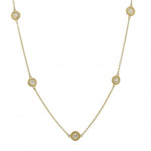 Bailey’s Club Collection Diamond Station Necklace NECKLACE Bailey's Fine Jewelry