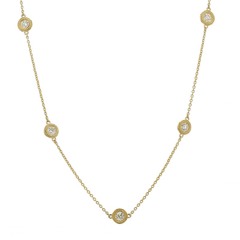 Bailey's Club Collection Diamond Station Necklace