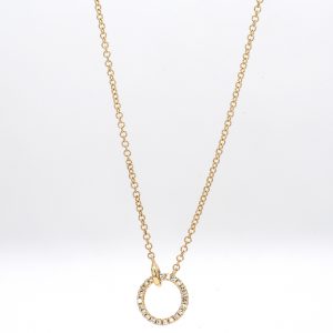 Bailey’s Goldmark Collection Diamond Interlocking Circle Necklace NECKLACE Bailey's Fine Jewelry