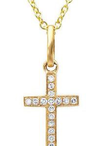 Diamond Cross Necklace NECKLACE Bailey's Fine Jewelry