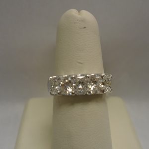 2.38CT 5 Radiant Diamond Band Ring RINGS Bailey's Fine Jewelry