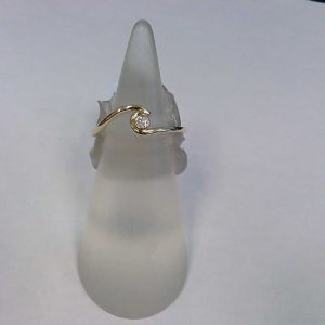 Diamond Wave Ring RINGS Bailey's Fine Jewelry