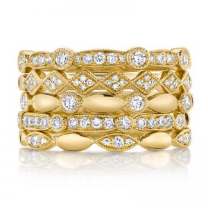 Bailey’s Club Collection Five Golden Rings RINGS Bailey's Fine Jewelry