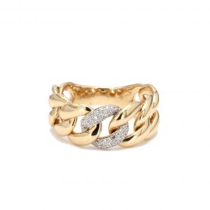 Diamond Flex Link Ring RINGS Bailey's Fine Jewelry