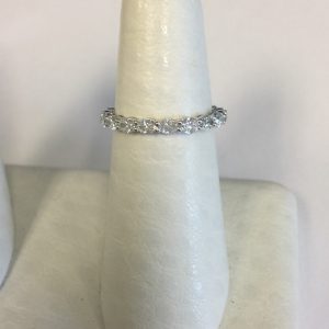 1.50CT Oval Diamond Eternity Ring RINGS Bailey's Fine Jewelry
