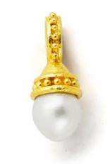 Elizabeth Locke South Sea Pearl Pendant ENHANCER Bailey's Fine Jewelry
