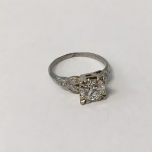 Bailey’s Estate Platinum Diamond Ring RINGS Bailey's Fine Jewelry