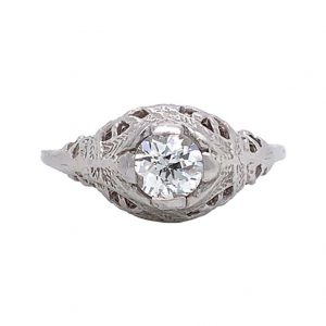 Bailey’s Estate Vintage Solitaire 0.43ct Diamond Ring RINGS Bailey's Fine Jewelry