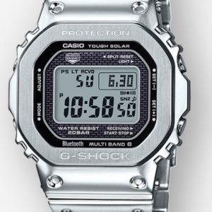 G-Shock Silver Stainless Steel Solar Watch WATCH Bailey's Fine Jewelry