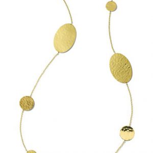 Ippolita Classico Crinkle Hammered Oval & Circles Necklace NECKLACE Bailey's Fine Jewelry