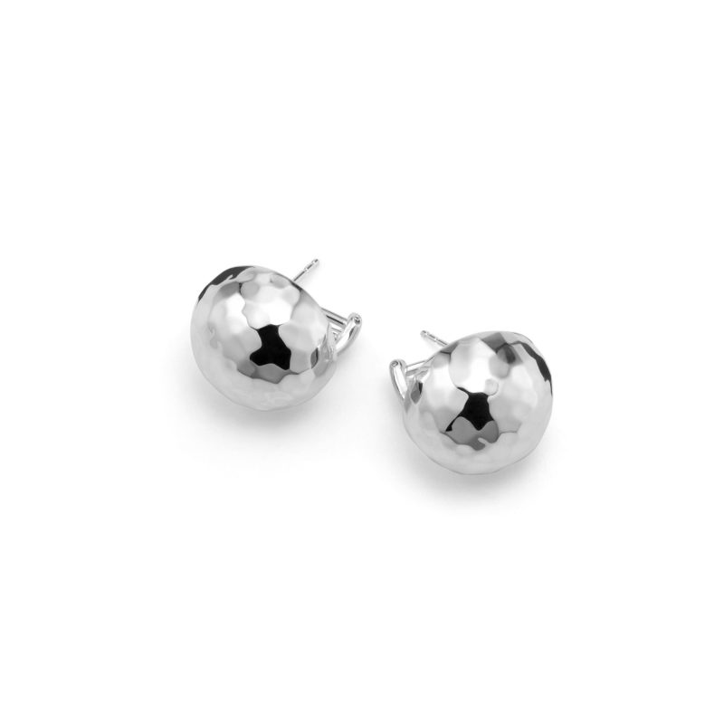 Ippolita Sterling Silver Glamazon Pin Ball Clip Earrings