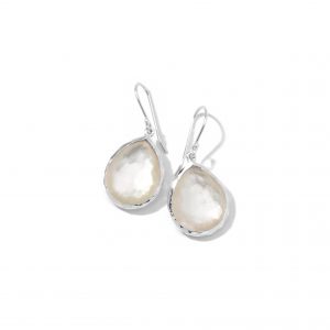 Ippolita Sterling Silver Rock Candy Teardrop Earrings in Mother-of-Pearl EARRING Bailey's Fine Jewelry