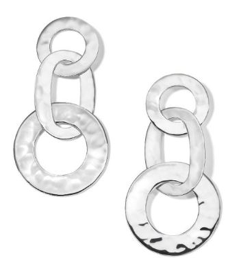 Ippolita Roma Link Earrings in Sterling Silver