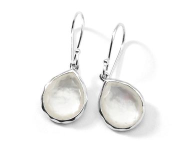 Ippolita Teeny Drop Earrings in Sterling Silver