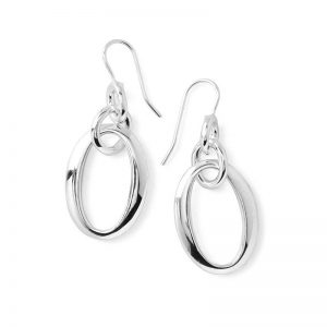 Ippolita Classico Sterling Silver Oval Link Earrings EARRING Bailey's Fine Jewelry