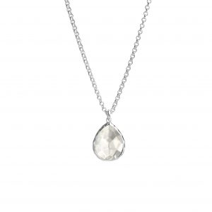 Ippolita Rock Candy Teardrop Pendant Necklace in Clear Quartz NECKLACE Bailey's Fine Jewelry