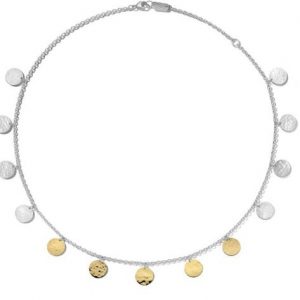 Ippolita Hammered Paillette Disc Necklace in Chimera NECKLACE Bailey's Fine Jewelry