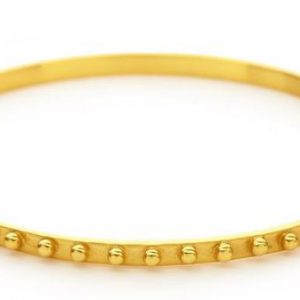 Julie Vos 24kt Yellow Gold Plate SoHo Bangle BRACELET Bailey's Fine Jewelry