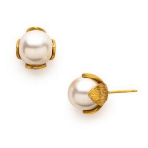 Julie Vos 24kt Yellow Gold Plate Penelope Stud Earrings EARRING Bailey's Fine Jewelry