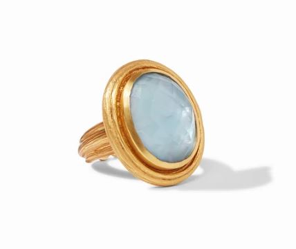 Julie Vos 24kt Yellow Gold Plate Barcelona Statement Ring
