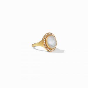 Julie Vos Juliet Ring in Iridescent Clear Crystal RINGS Bailey's Fine Jewelry