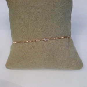 Rose Gold Diamond Bead Chain Bracelet BRACELET Bailey's Fine Jewelry