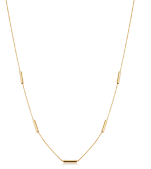 Bailey's Goldmark Collection Station Necklace in 14k Yellow Gold