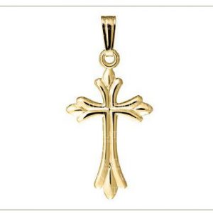 Bailey’s Children’s Collection Flare Cross Pendant Necklace NECKLACE Bailey's Fine Jewelry