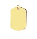 Large Engravable Dog Tag ENHANCER Bailey's Fine Jewelry