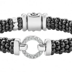 Lagos Black Caviar Diamond Caviar Bracelet BRACELET Bailey's Fine Jewelry
