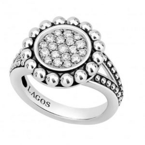 Lagos Caviar Spark Diamond Ring RINGS Bailey's Fine Jewelry