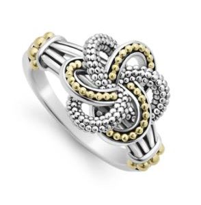 Lagos Two Toned Love Knot Ring RINGS Bailey's Fine Jewelry