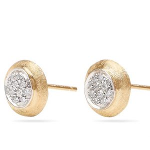 Marco Bicego Delicati Pave Small Stud Earrings EARRING Bailey's Fine Jewelry