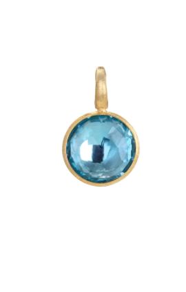 Marco Bicego Jaipur Collection Small Stackable Pendant in Blue Topaz