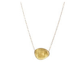 Marco Bicego Lunaria Pendant in 18kt Yellow Gold NECKLACE Bailey's Fine Jewelry