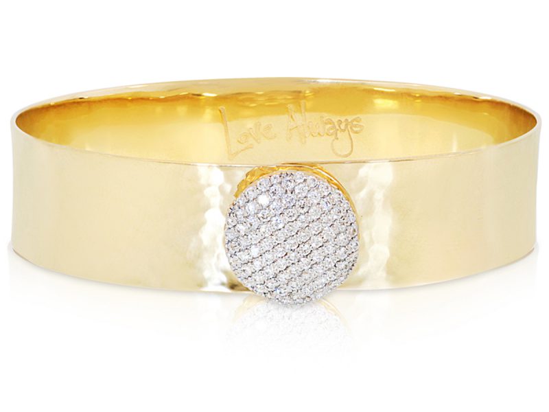 Phillips House Affair Hammered 14kt Yellow Gold