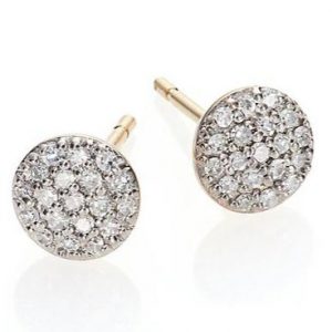 Phillips House Infinity Stud Earrings with Diamonds EARRING Bailey's Fine Jewelry