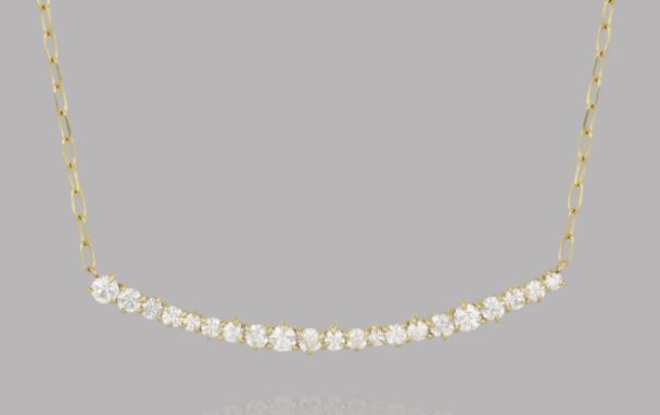Phillips House Enchanted East-to-West Diamond Necklace