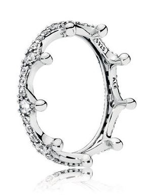 Pandora Enchanted Crown Ring Size 5