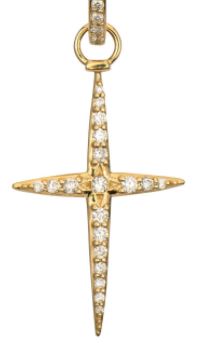 Three Stories Jewelry Starry Night Top Switch Cross Charm